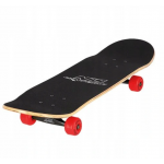 Skateboard pre deti Nils Extreme červeno-čierny ABEC 7